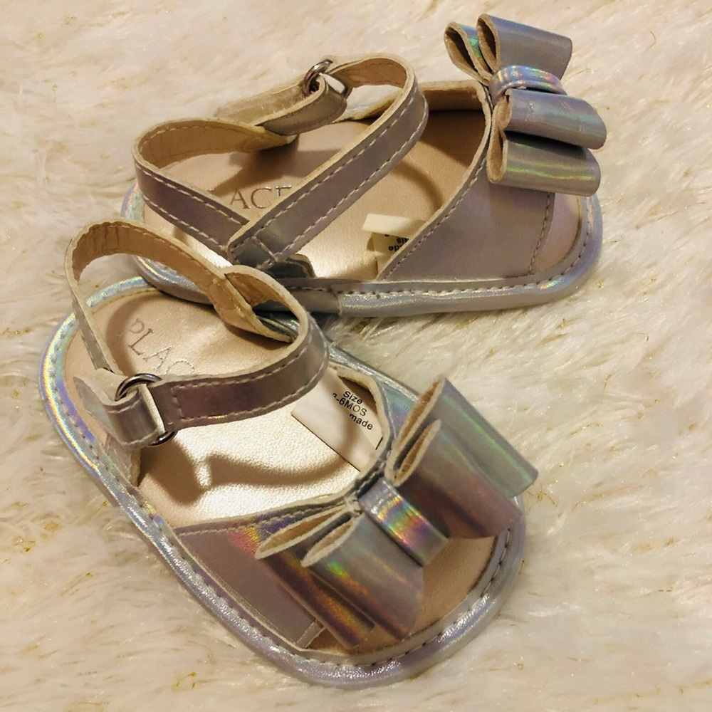 Silver sandals